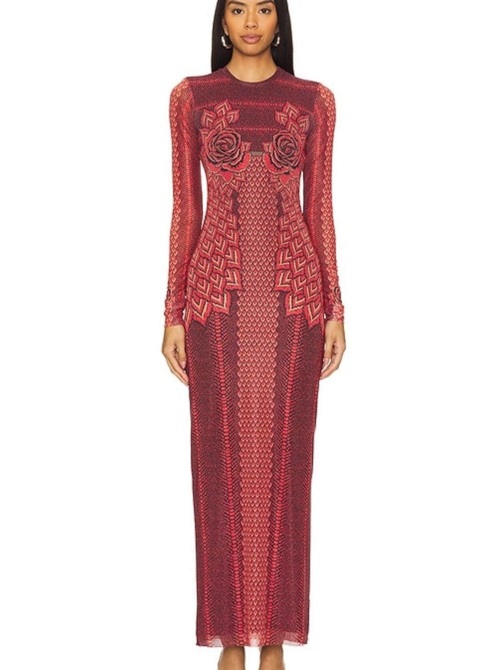 AFRM Guilded Rose Maxi Dress